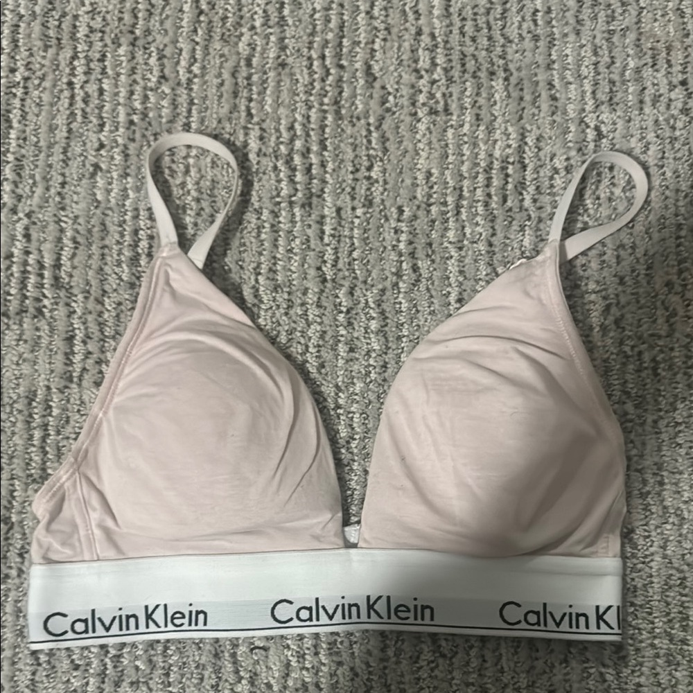 Calvin Klein XS pink bra